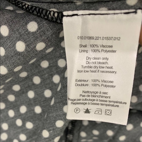 Rixo Sage Leopard & Dot Sleeveless Halter Midi Dress With Ruffles Size XL - Picture 6 of 6